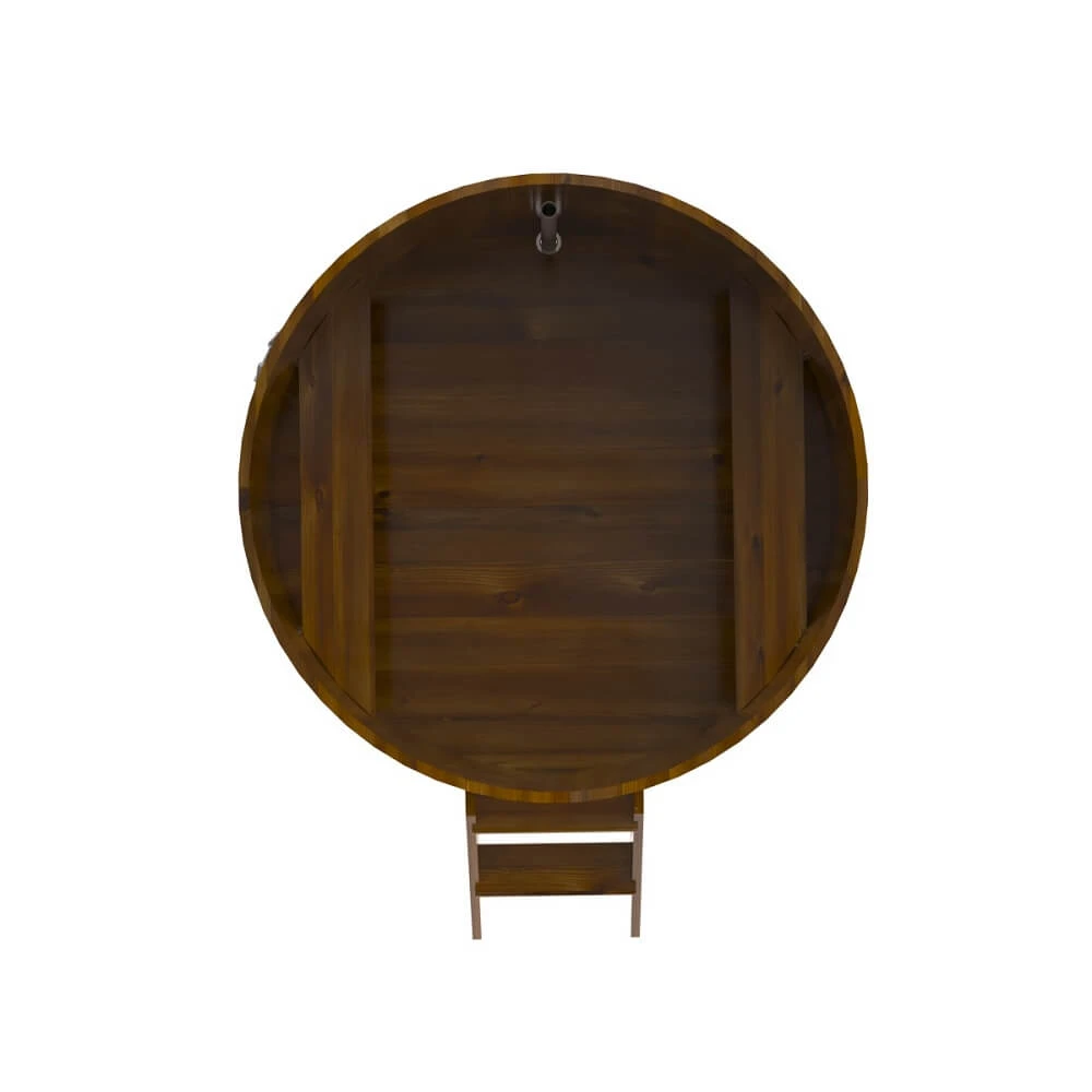 Купель круглая BentWood D=1,50 лиственница мореная рустик