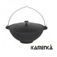 Казан Везувий 6л с крышкой и ручкой