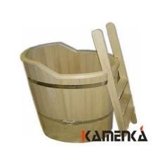Купель осина одноместная 90х60х90 г.Вологда КО-1