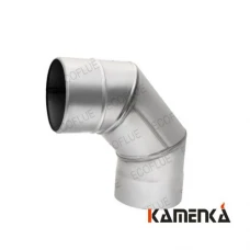 Отвод EcoFlue нерж 1мм диаметр 115 угол 90