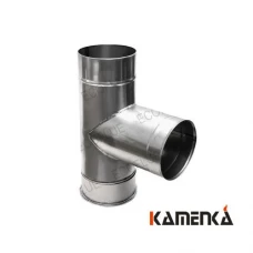 Тройник EcoFlue 1мм нерж, диаметр 120