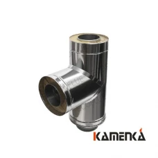 Тройник сэндвич EcoFlue 1мм нерж диаметр 200х115